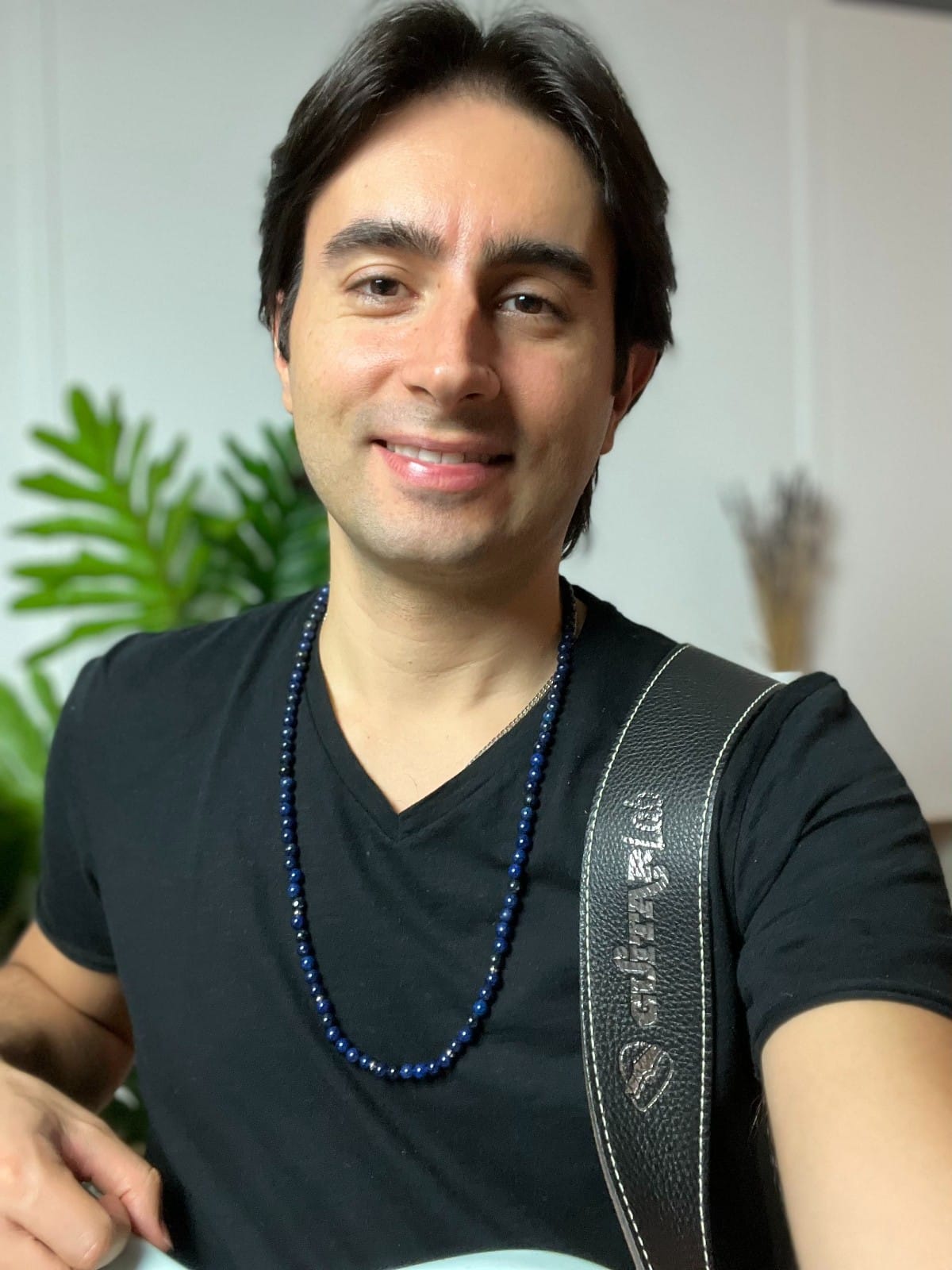 Lapis lazuli necklace (handmade) image 4