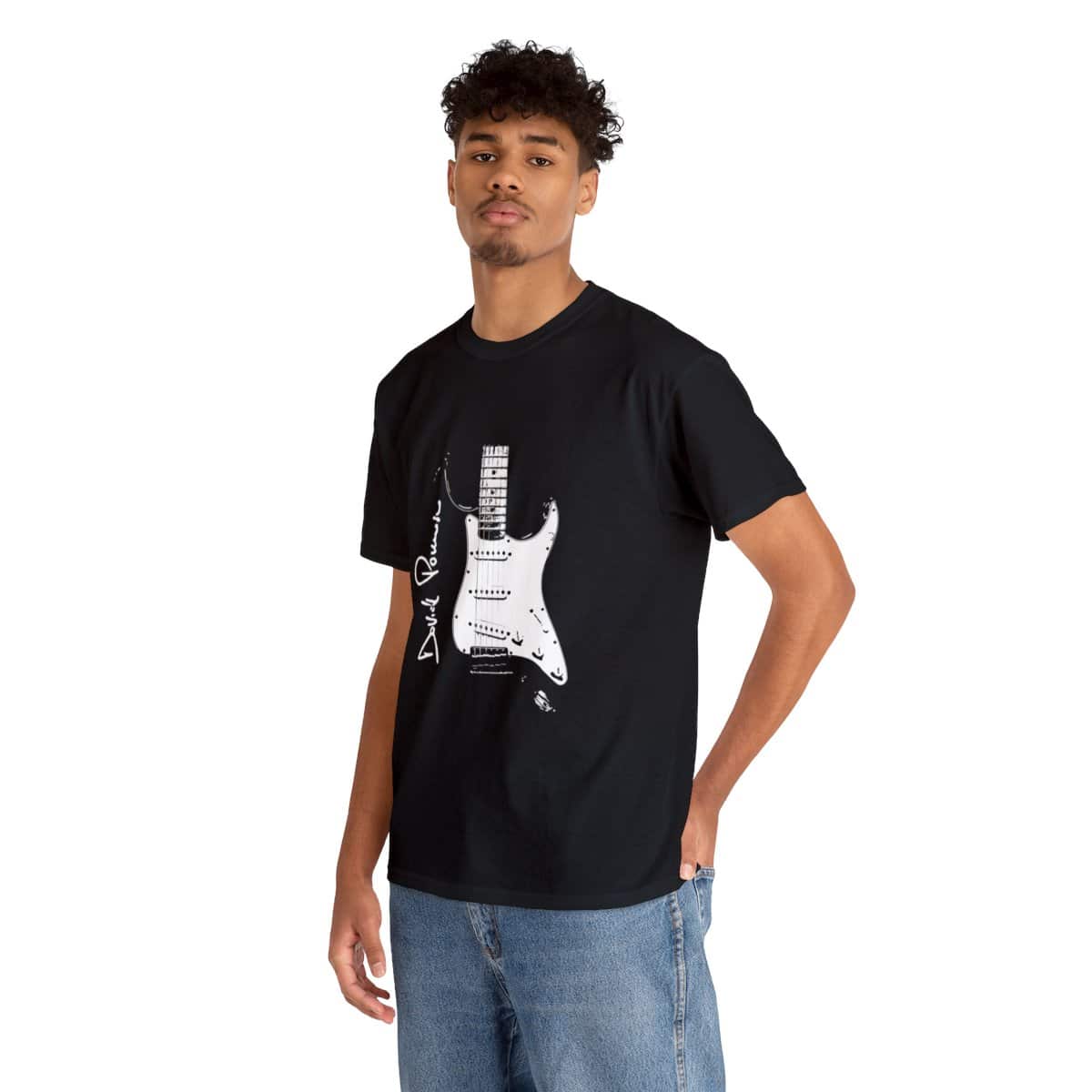 Davide's Strat Unisex Heavy Cotton Tee image 5