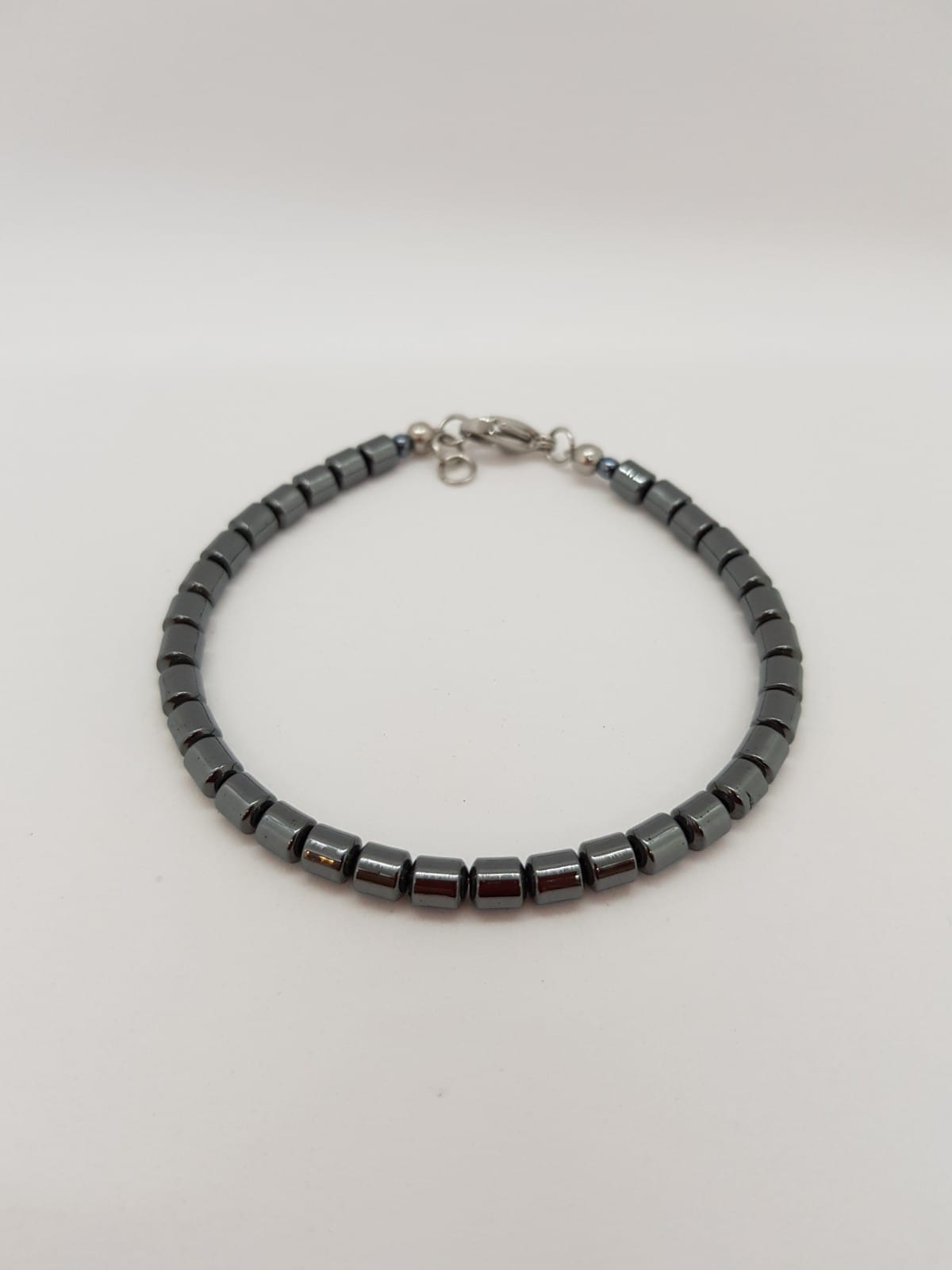 Hematite tube bracelet (handmade) image 0