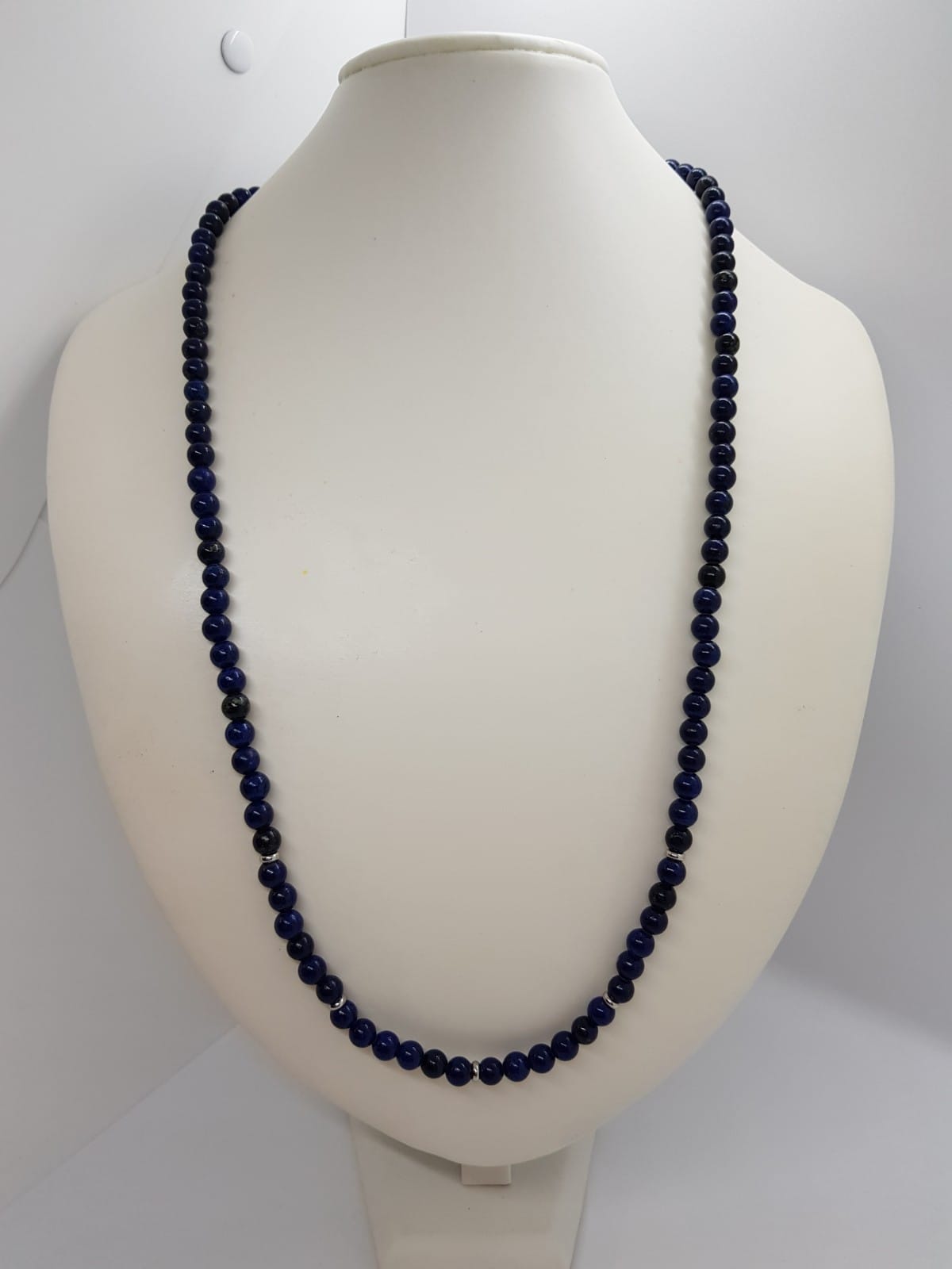 Lapis lazuli necklace (handmade) image 1