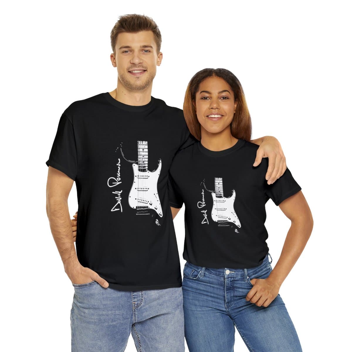 Davide's Strat Unisex Heavy Cotton Tee image 9