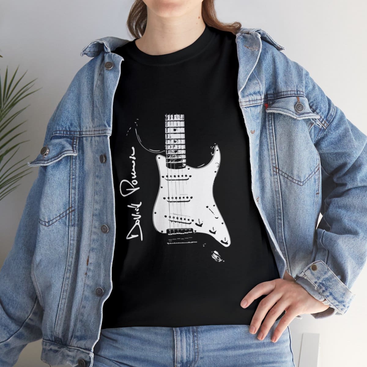 Davide's Strat Unisex Heavy Cotton Tee image 8