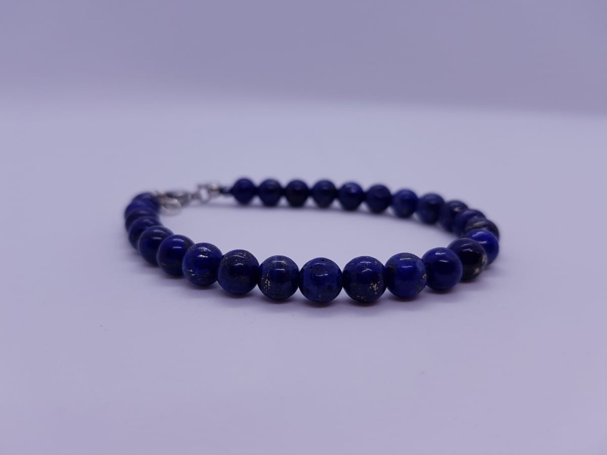 Lapis lazuli bracelet (handmade) image 0