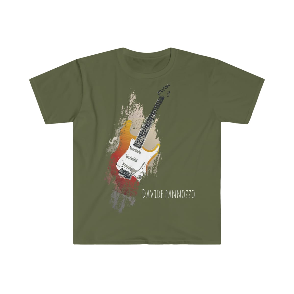 DP Unisex Softstyle T-Shirt #1 - Military Green, M image