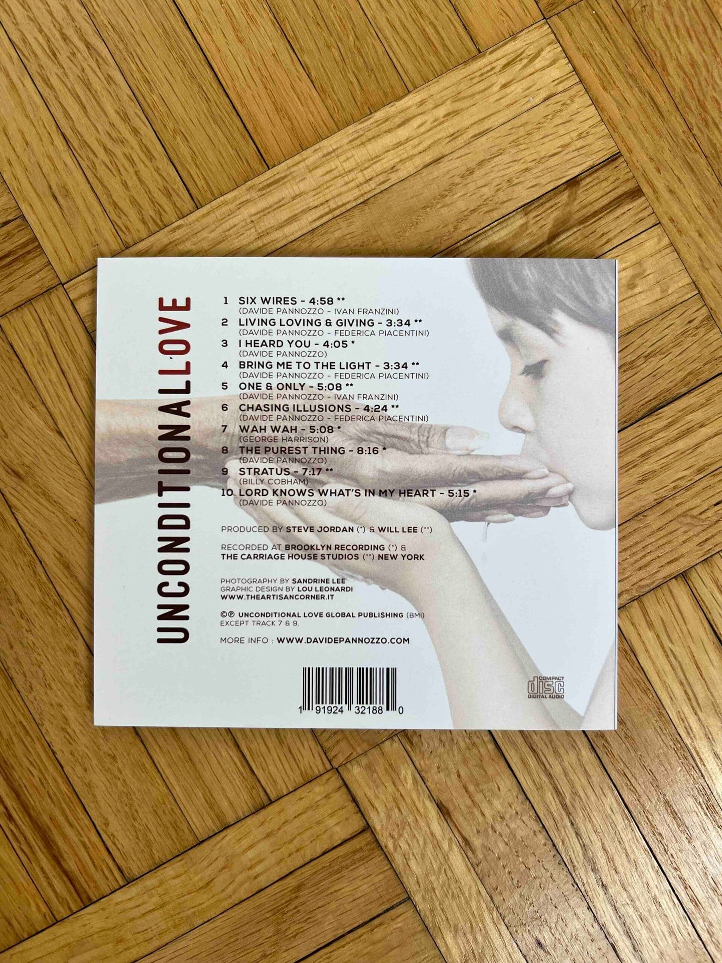 Unconditional Love (Signed CD) image 3