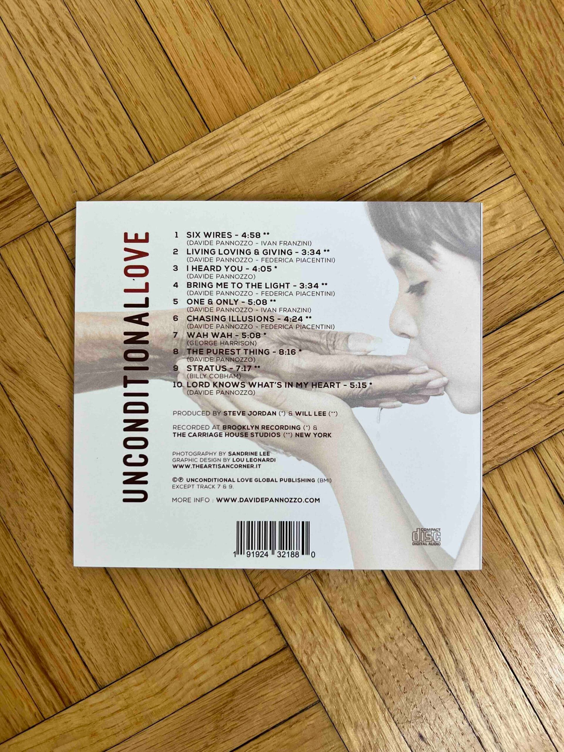 Unconditional Love (Signed CD) image 3