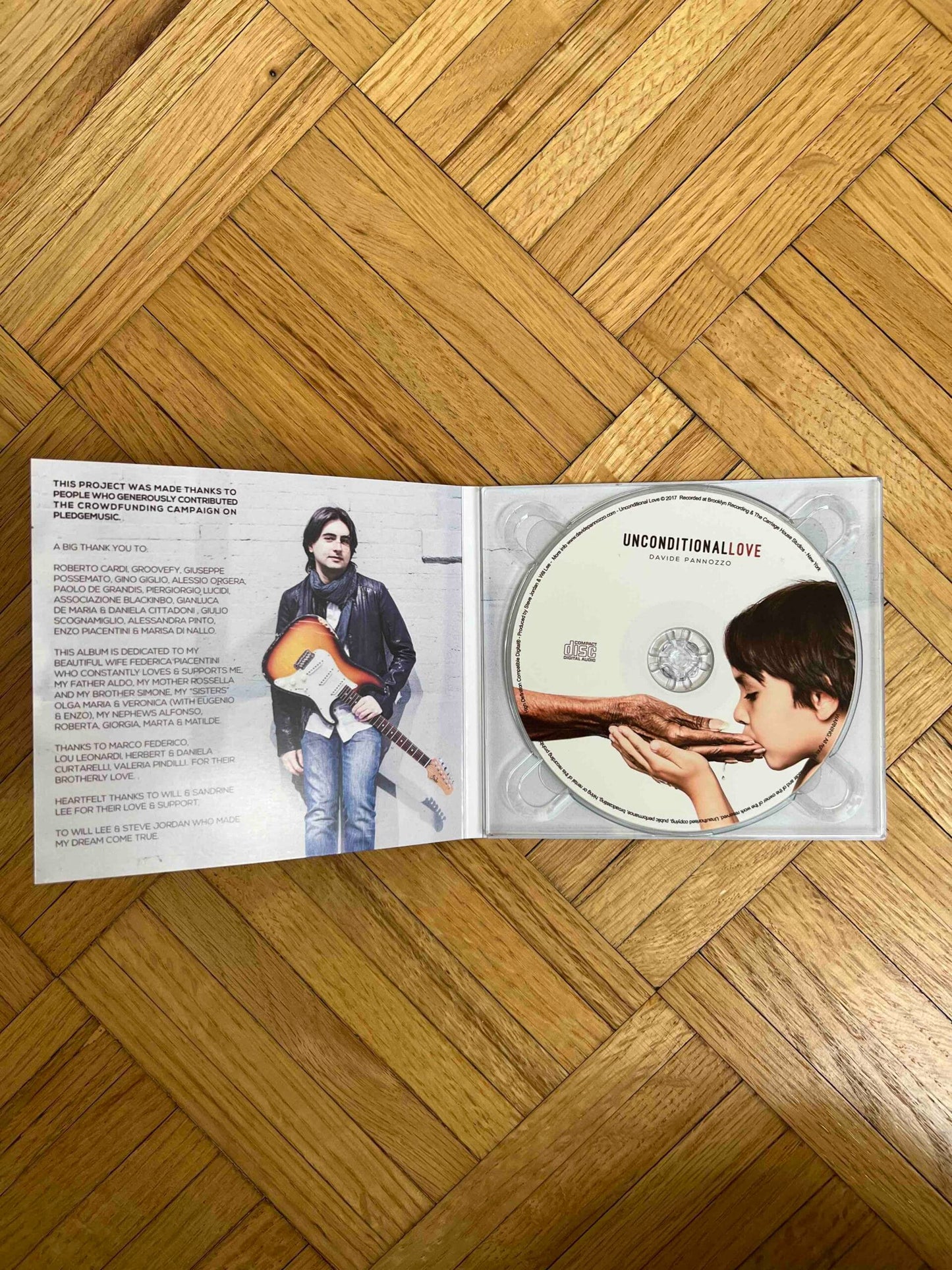 Unconditional Love (Signed CD) image 2